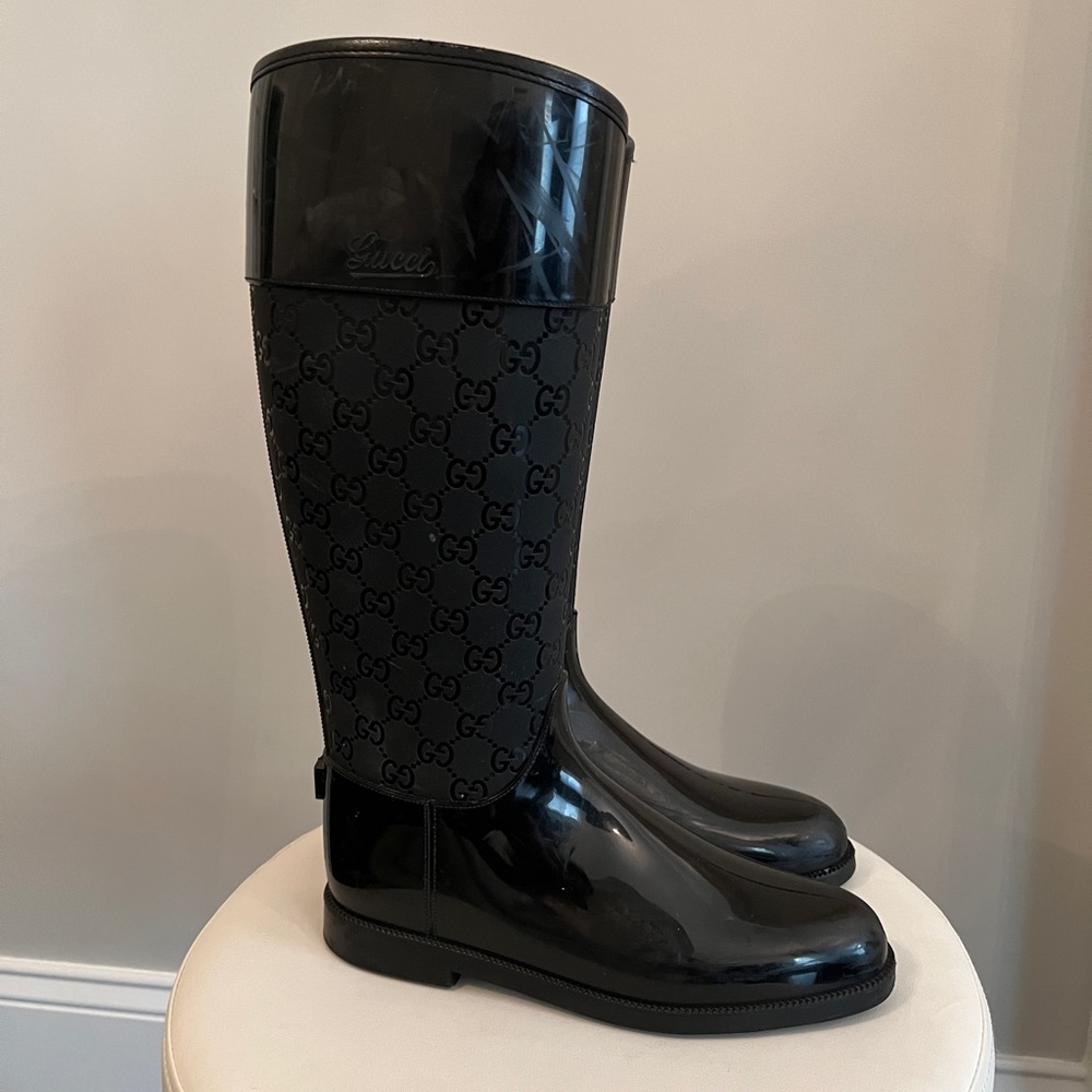 100% authentic Gucci Rainboots